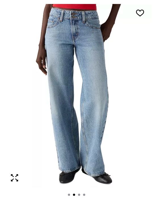 Levi's Denim - Levi’s super low baggy jeans